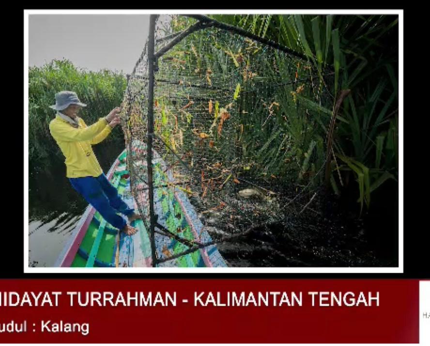 Pemenang Lomba Foto Diumumkan Langsung Oleh Menteri Kelautan Dan Perikanan Pada Acara Puncak Peringatan Harkannas