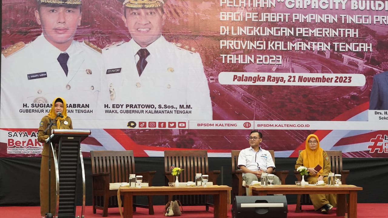 BPSDM Prov. Kalteng Gelar Pelatihan Capacity Building Bagi Pejabat Pimpinan Tinggi Pratama di Lingkungan Pemprov Kalteng