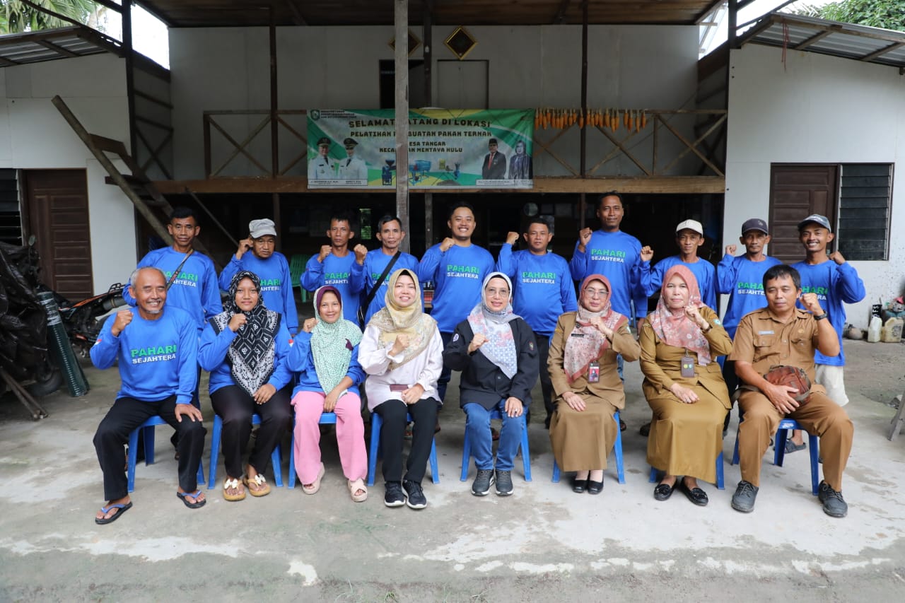 Kadis TPHP Sunarti Lakukan Kunker ke Kelompok Tani Pahari Sejahtera