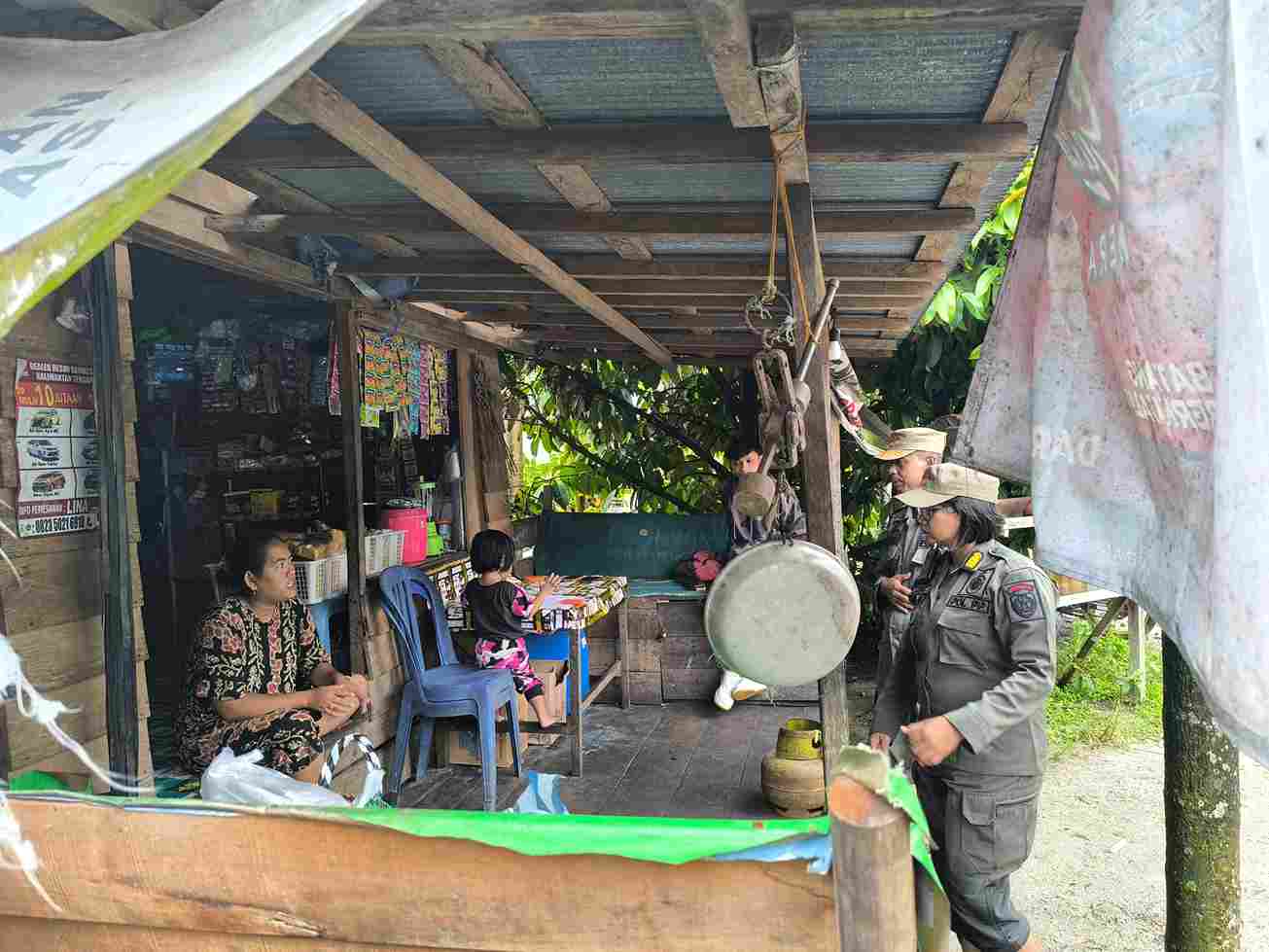 Satpol PP Prov. Kalteng Laksanakan Pemantauan Kondisi Banjir