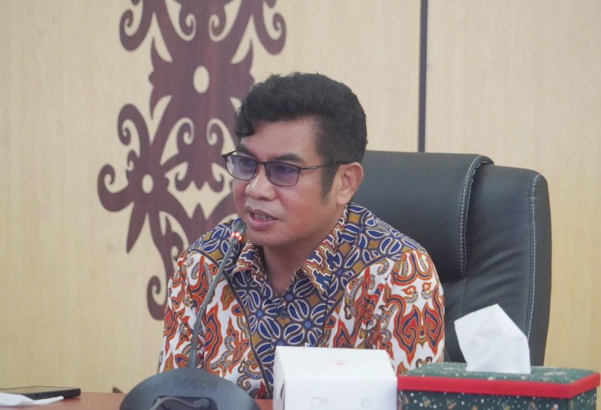 Kadis Kominfosantik Prov. Kalteng Agus Siswadi Dalam Arahannya Mengatakan SDKT Saat ini Sudah Terintegrasi dengan SDI