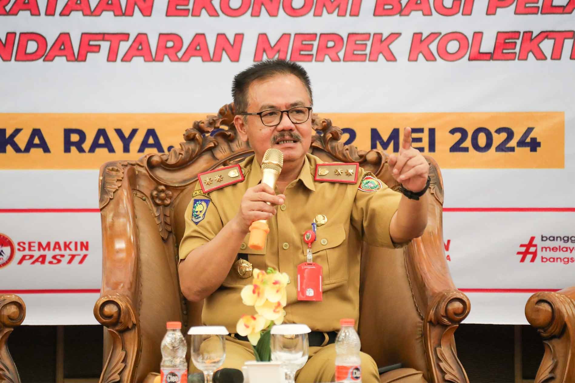 Plh. Asisten Pemkesra Herson B. Aden Sampaikan Potensi Kekayaan Intelektual di Kalteng Harus Dilestarikan dan Dikembangkan