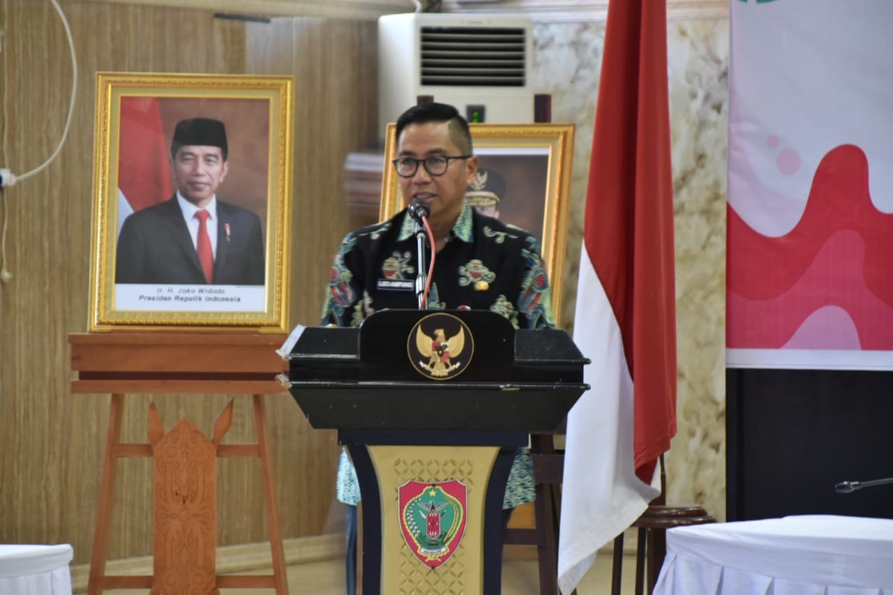 Asisten Ekbang Leonard S. Ampung : Permasalahan PPSP Ini Masih Menjadi Tantangan Untuk Provinsi Kalteng