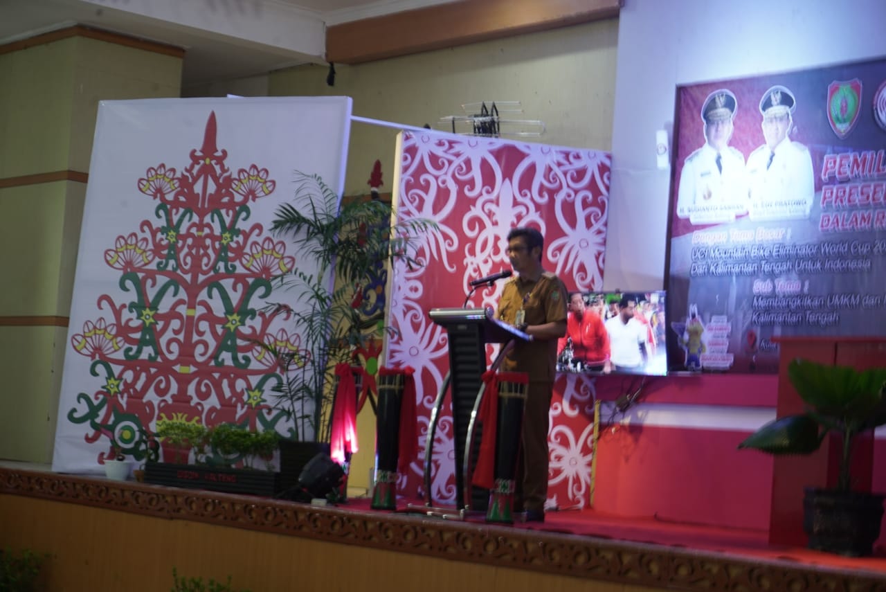 Kadis Kominfosantik Prov. Kalteng Agus Siswadi Buka Lomba Presenter Penyiaran, Lomba Melukis dan Vector Tahun 2022