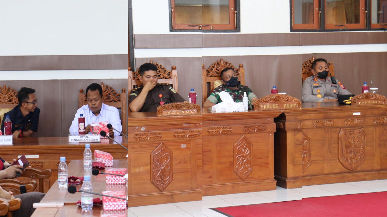 Wakil Bupati Gumas Hadiri Rapat Peripurna Ke – 1 Masa Persidangan I Tahun 2022