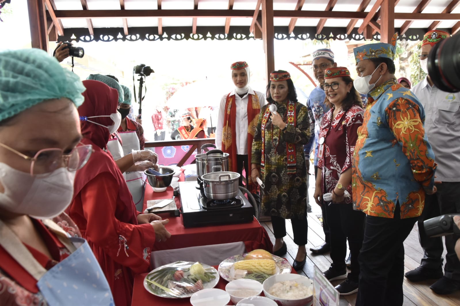 Menteri PPPA RI Kunjungi Taman Edukasi Usai Lakukan Dekralasi DRPPA Bebas Stunting