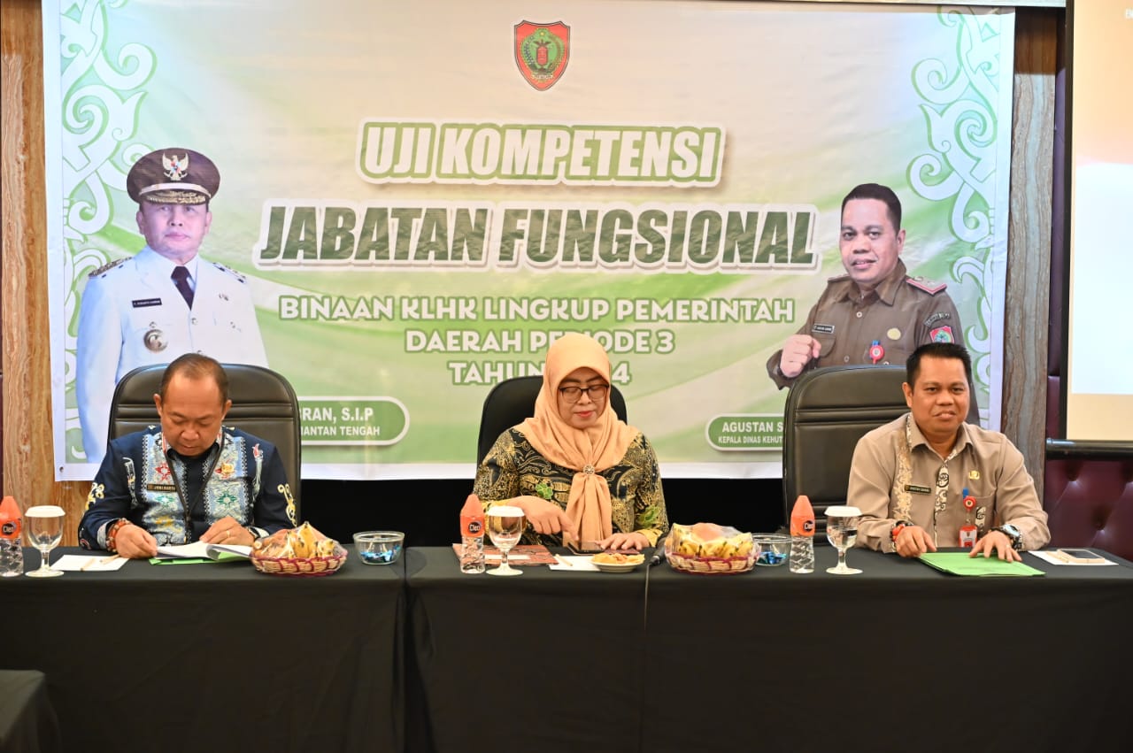 DLH Gelar Ujikom JF Binaan KLHK Lingkup Pemerintah Daerah Periode 3 Tahun 2024