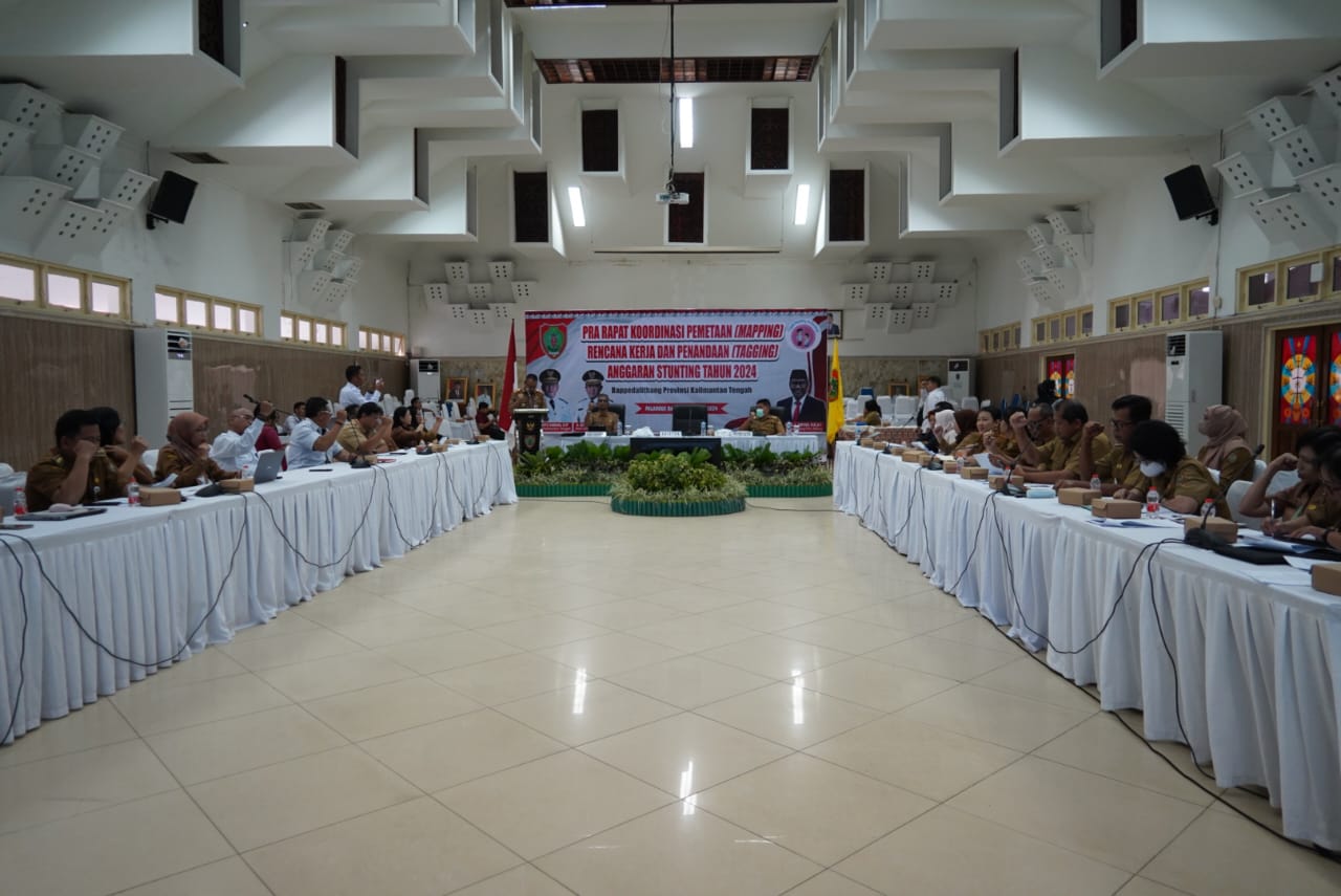 Asisten Adum Sri Suwanto Buka Pra Rakor Pemetaan Rencana Kerja dan Penandaan Anggaran Stunting