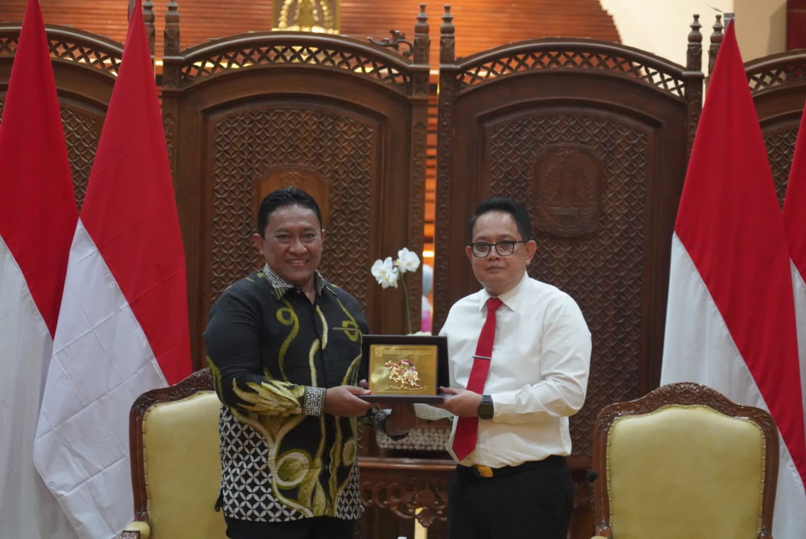 Wagub Edy Pratowo Beserta Jajaran Lakukan Kunker Dalam Rangka Capacity Building TPID di Provinsi Jawa Timur