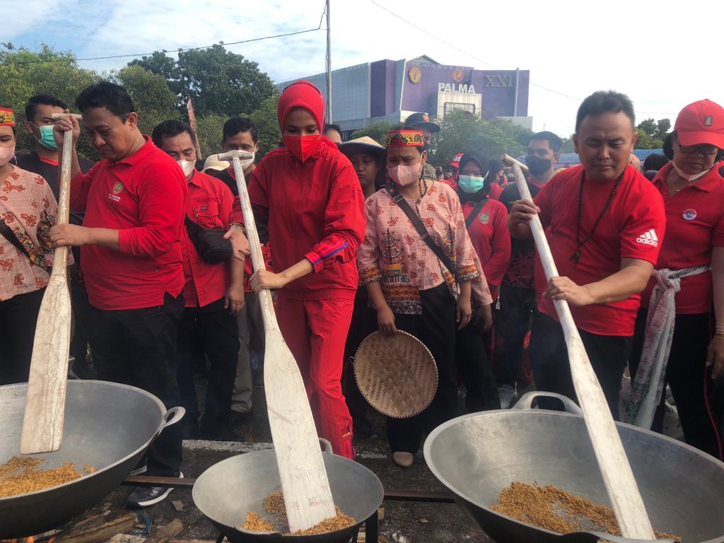 Kegiatan Lomba Mangenta Dilaksanakan Untuk Melestarikan Warisan Leluhur Suku Dayak