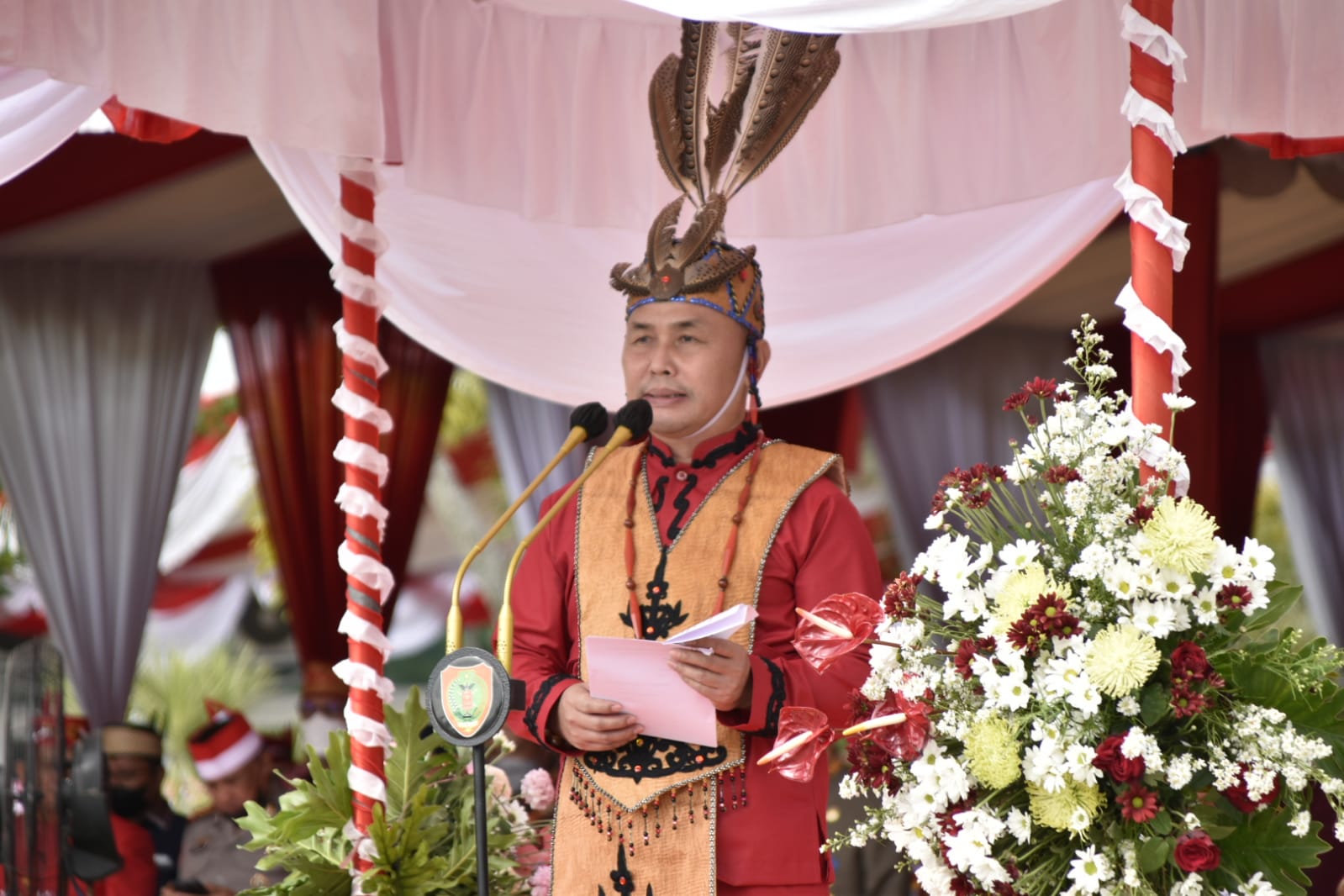 Upacara Peringatan Hari Jadi Ke-65 Provinsi Kalimantan Tengah