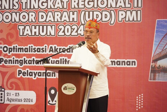 Ketua PMI Prov. Kalteng Apresiasi Setinggi-Tingginya Atas Terlaksananya Rakernis Regional II