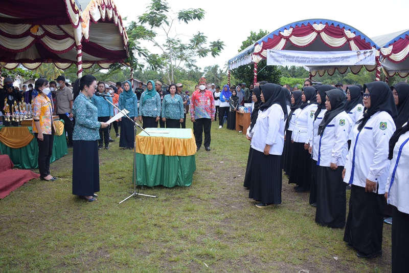 Bupati Kapuas Apresiasi Kegiatan Jambore TP PKK Tingkat Kab. Kapuas