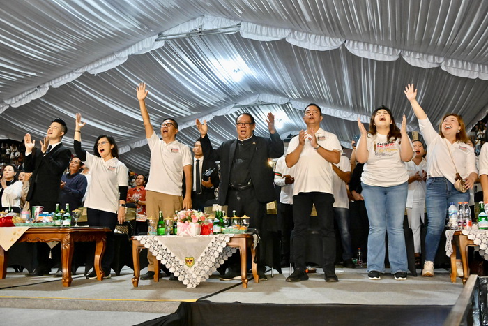 Kepala Bappedalitbang Leonard S. Ampung Sampaikan Terima Kasih Kepada Gubernur Kalteng yang Sudah Berikan Arahan Agar Dilaksanakan Kegiatan Kalteng Bermazmur