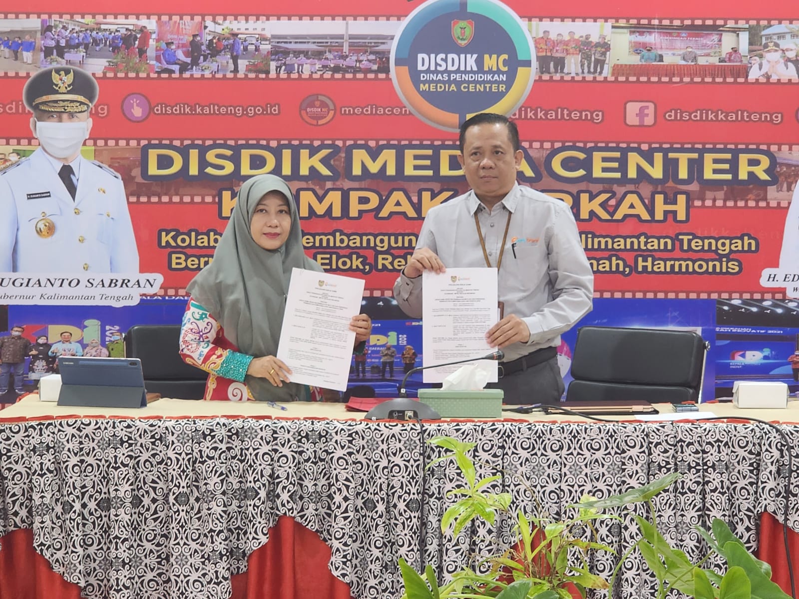 Disdik Prov. Kalteng Jalin Kerja Sama Dengan Edubrand