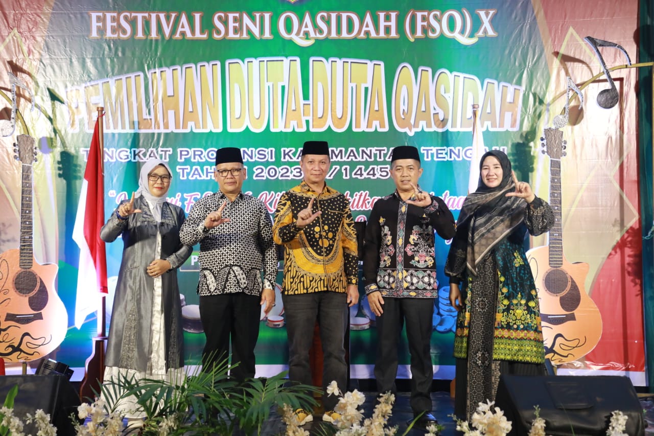 Sahli Suhaemi Buka Festival Seni Qasidah X Tingkat Provinsi Kalteng