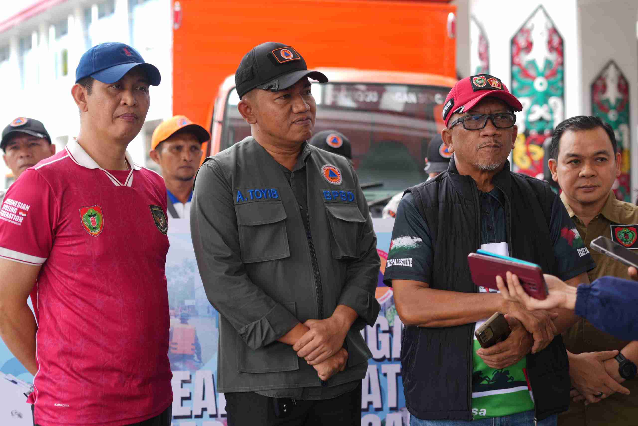 BPBPK Prov. Kalteng Kawal Distribusi Bantuan Logistik Bencana Banjir