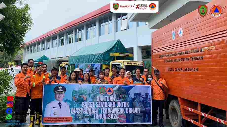 Pemprov Kalteng Berikan Dukungan Dapur Umum bagi Masyarakat Terdampak Banjir