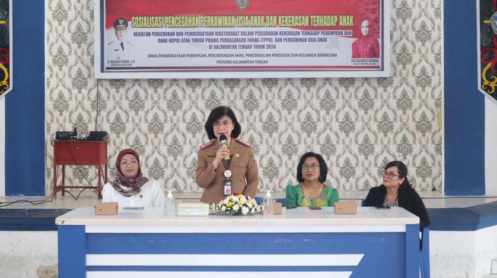 DP3APPKB Prov. Kalteng Sosialisasikan Pencegahan Perkawinan Usia Anak dan Kekerasan Terhadap Anak