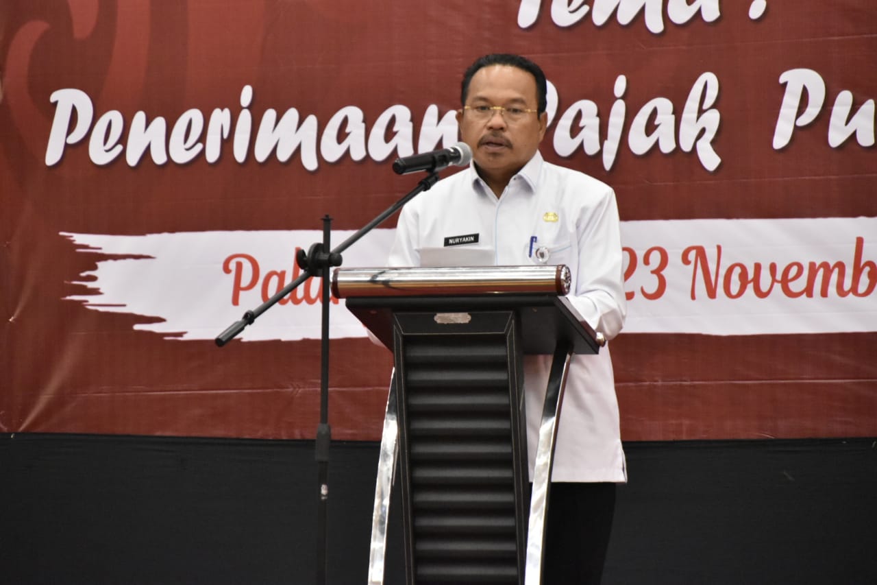 Sekda Prov. Kalteng Buka Rakor Regional Intensifikasi Dan Ekstensifikasi PBB Dan PPh se-Kalteng