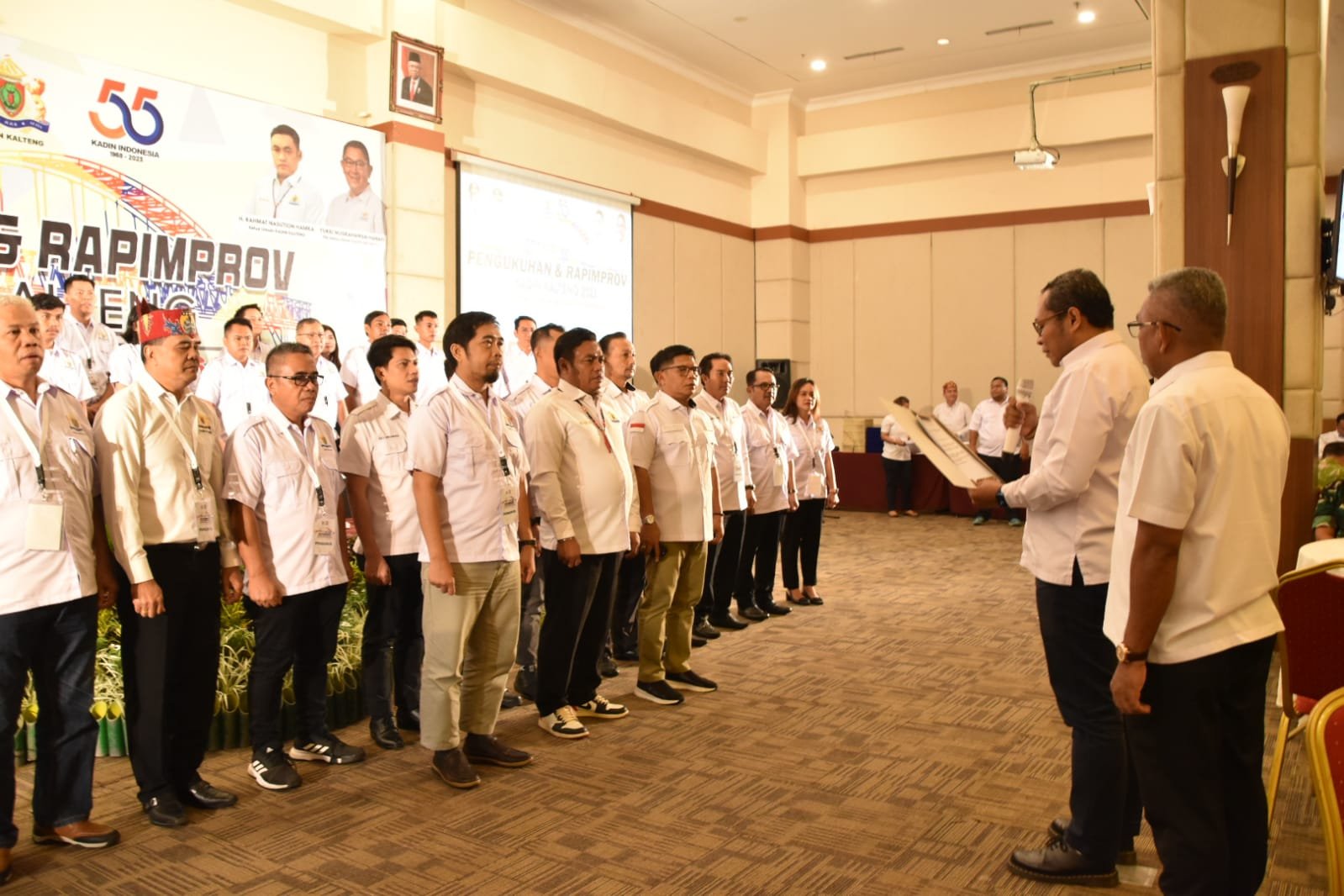 Sahli Yuas Elko Berharap KADIN Prov. Kalteng Dapat Terus Bersinergi Dengan Pemerintah Dalam Mewujudkan Visi Kalteng