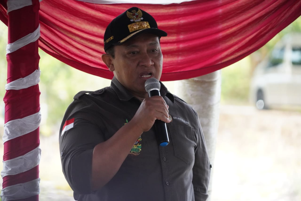 Wagub Edy Pratowo Dampingi Kunker Menteri LHK RI Siti Nurbaya Bakar dan Kepala BRGM RI Hartono