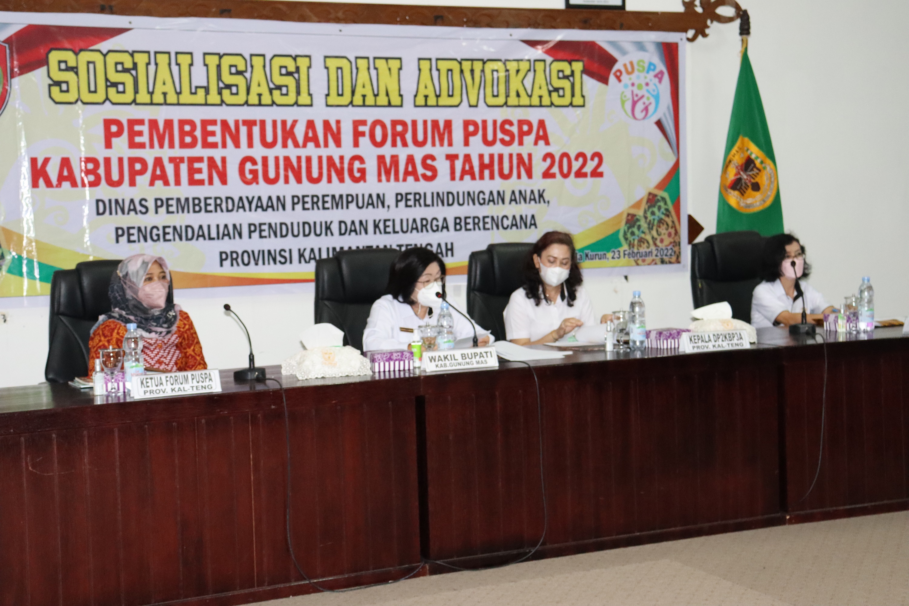 Sosialisasi Dan Advokasi Pembentukan Forum PUSPA Kab. Gumas Tahun 2022