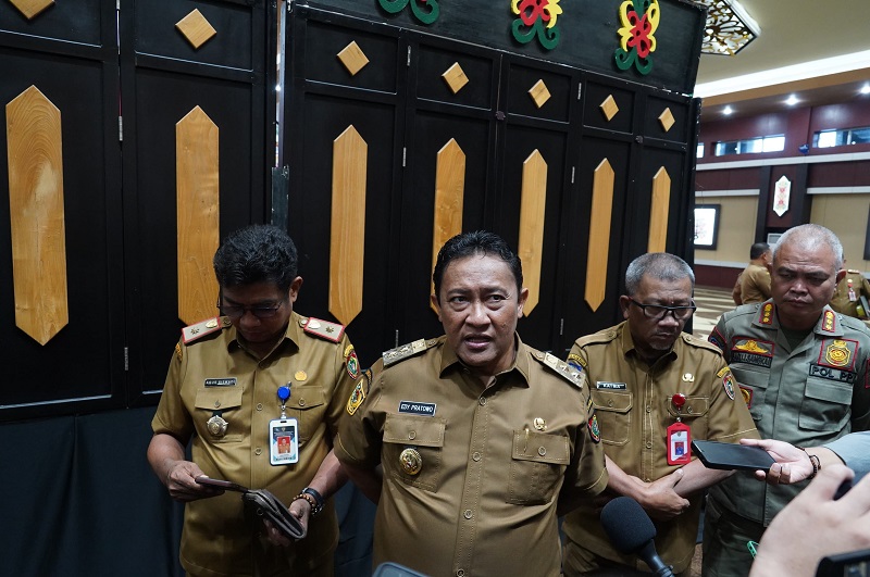 Wagub Kalteng Edy Pratowo Pimpin Rapat Dengan Pejabat JPT Pratama Lingkup Pemerintah Provinsi Kalteng