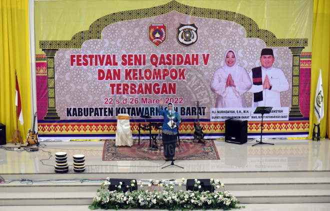 Festival Seni Qasidah V Dan Kelompok Terbangan Tingkat Kobar Tahun 2022