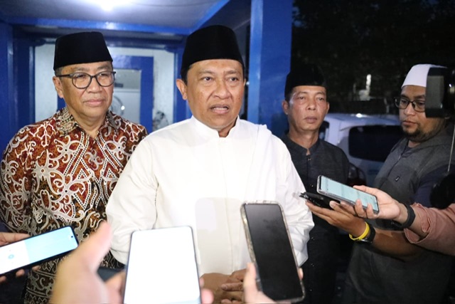 Gubernur Kalteng Agustiar Sabran Bersama Wagub Kalteng Edy Pratowo Hadiri Buka Puasa Bersama Keluarga Besar PWI dan IKWI Prov. Kalteng