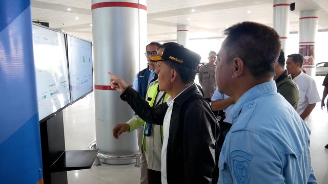 Gubernur Kalteng Agustiar Sabran Lakukan Monitoring dan Kunjungan ke Bandara Tjilik Riwut Pasca Dimulainya Operasional Posko Pusat Angkutan Lebaran 2025