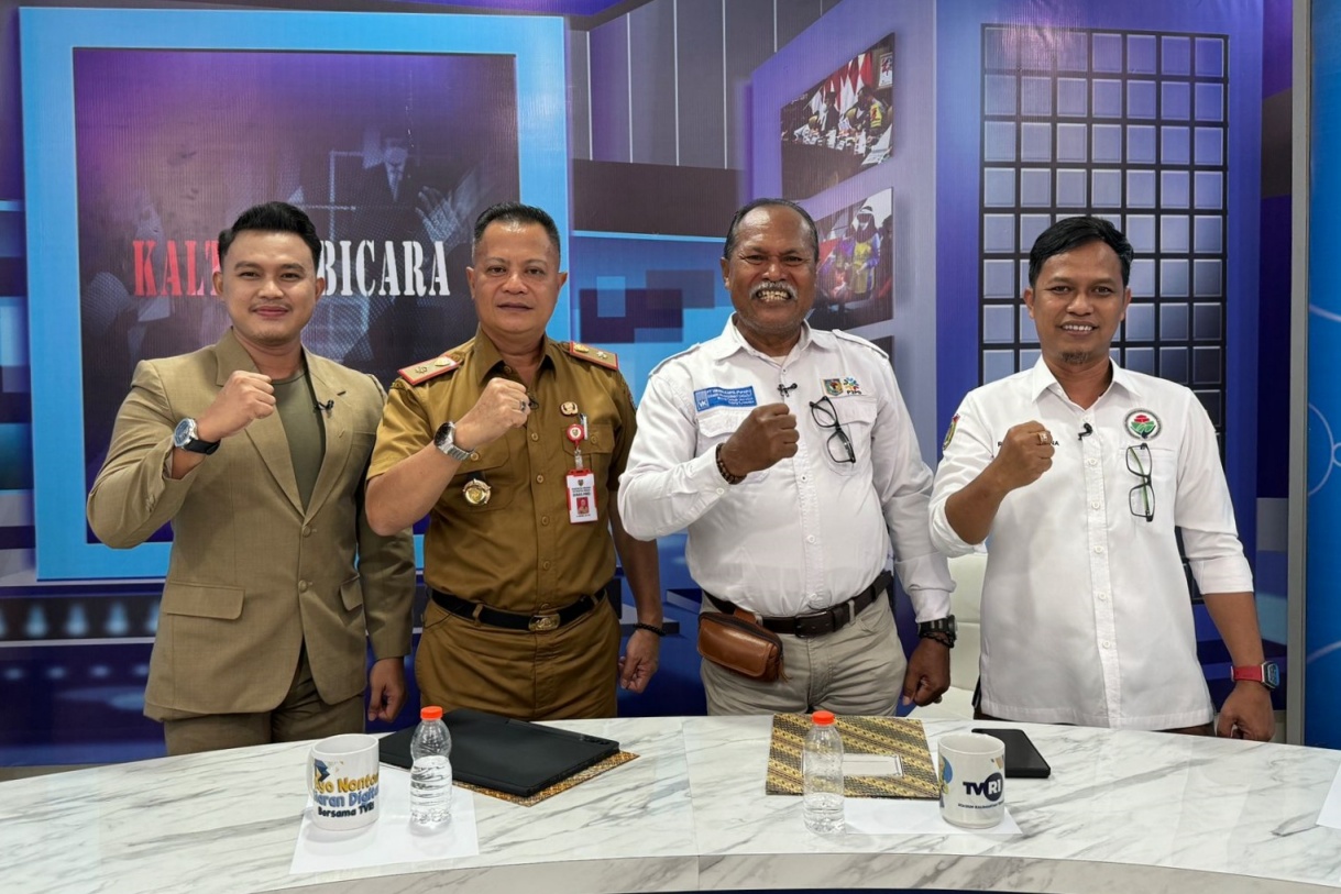 Kadis PMD Prov. Kalteng Aryawan Hadir Sebagai Narasumber Dalam Program TVRI Kalteng