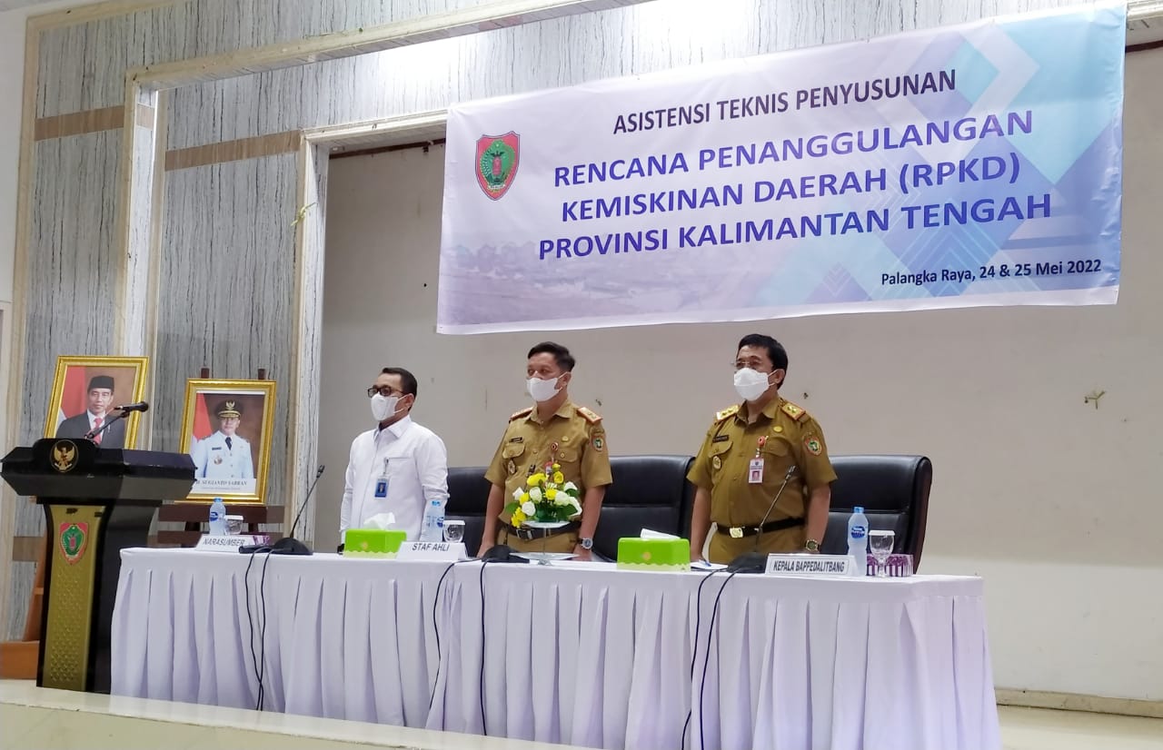 Asistensi Teknis Penyusunan RPKD Prov. Kalteng Tahun 2022