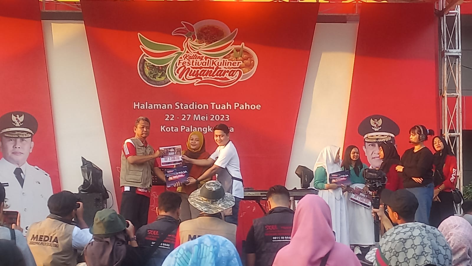 Lomba Masak Berbahan Ikan Patin Pada Festival Budaya Isen Mulang Tahun 2023