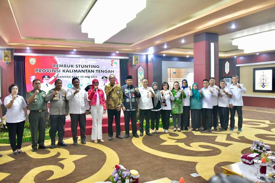 Wagub Kalteng Buka Rembuk Stunting Prov. Kalteng Tahun 2024