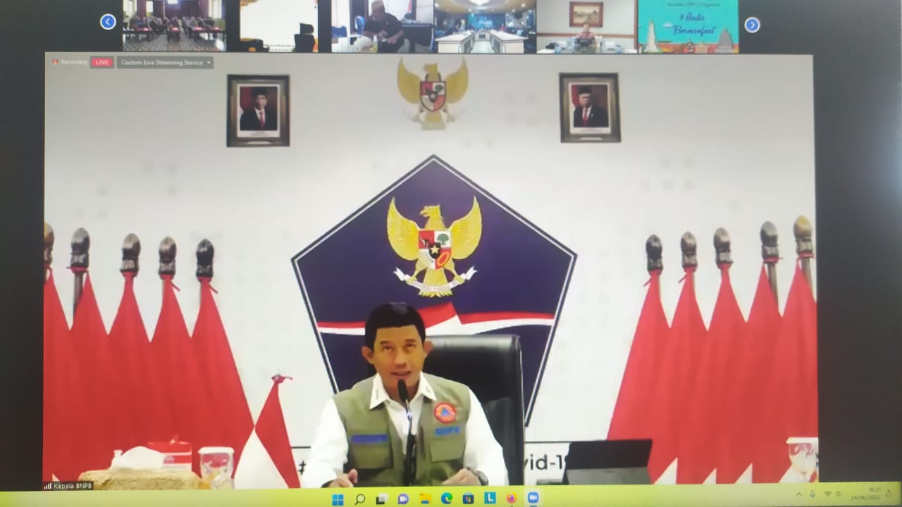 Wagub Kalteng Edy Pratowo Hadiri Rakor Penanganan Wabah PMK Pada Hewan Ternak