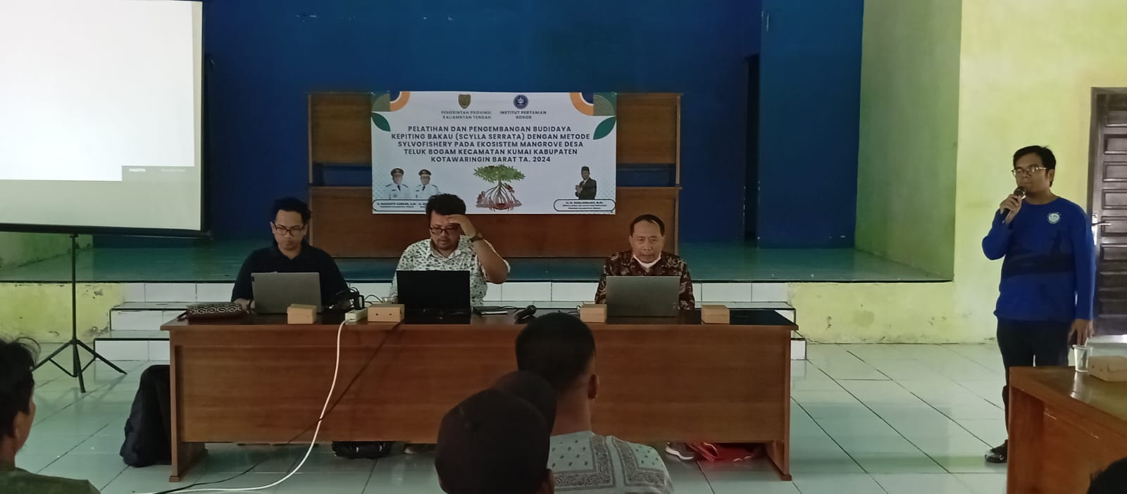 Dislutkan Prov. Kalteng Tindaklanjuti PKS dengan FPIK IPB University Tentang Pelatihan dan Pengembangan Budidaya Kepiting Bakau