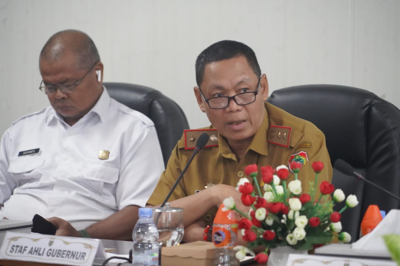 Sahli Yuas Elko Hadiri Rakor Pengendalian Inflasi Daerah Tahun 2024 dan Penanggulangan KLB Polio Bersama Menteri Dalam Negeri Tito Karnavian Secara Virtual