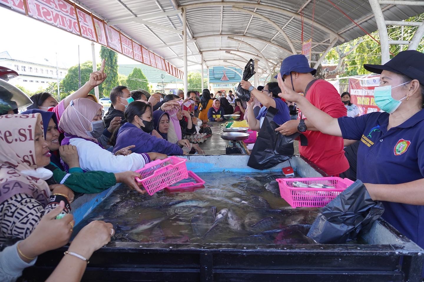 Dislutkan Prov. Kalteng Sebagai Bidang Unggulan Bidang Perikanan Ikut Serta Dukung Program Pemprov. Kalteng