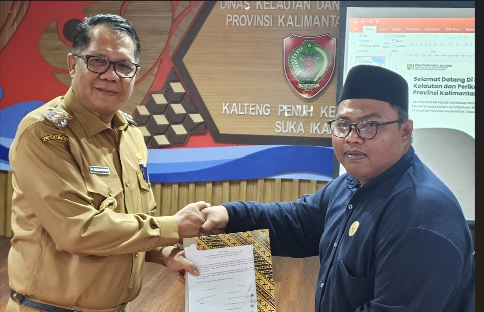 Dislutkan Prov. Kalteng Terima Kunjungan Tim Penilai dari Komisi Informasi Prov. Kalteng