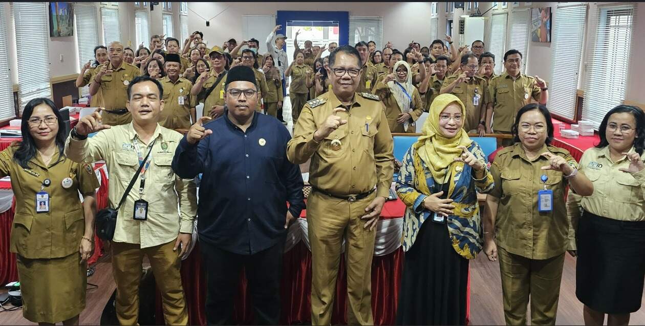 Dislutkan Prov. Kalteng Terima Kunjungan Tim Penilai dari Komisi Informasi Prov. Kalteng