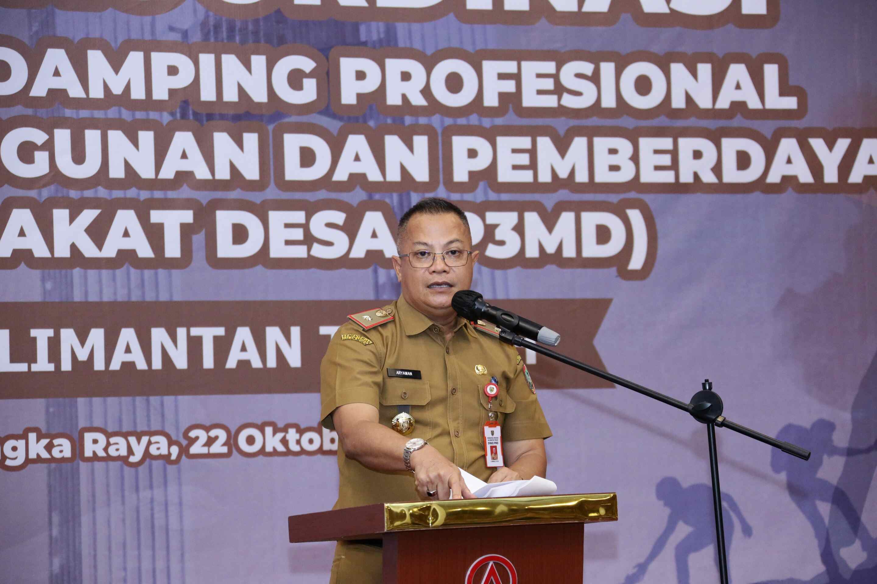 Dinas PMD Gelar Rakor TPP P3MD se-Kalteng Tahun 2024