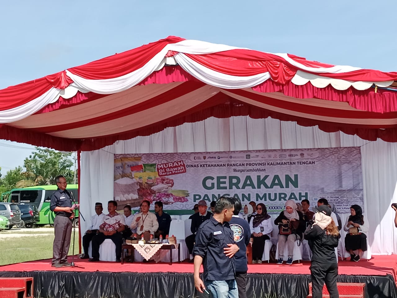 Hanpang Prov. Kalteng Gelar Gerakan Pangan Murah