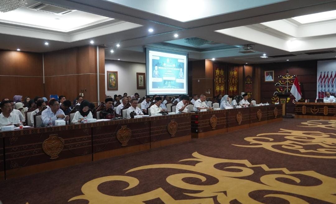 Asisten Ekbang Sri Widanarni Pimpin Rapat Persiapan MTQ KORPRI Tingkat Nasional