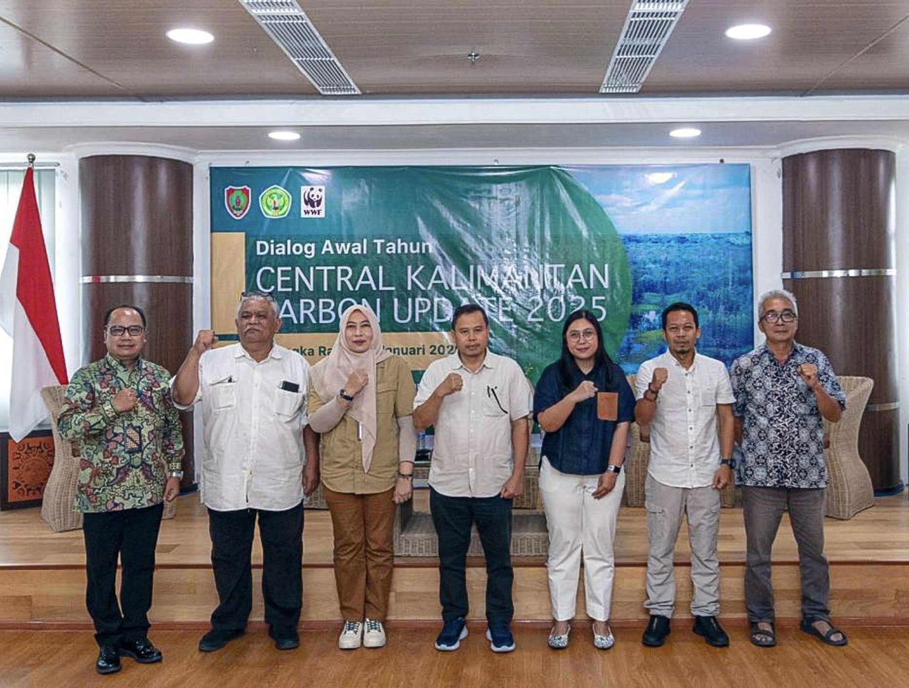 Tekankan Pentingnya Pelestarian Lahan Gambut dan Kolaborasi Parapihak, Update Karbon Kalteng 2025 Sukses Dilaksanakan