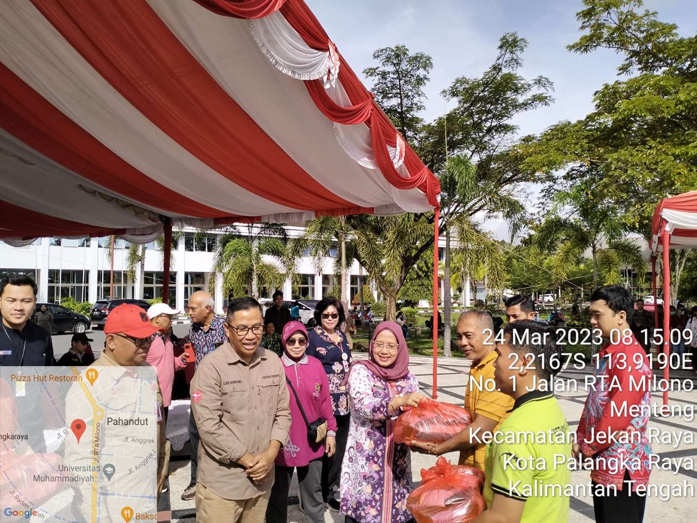 Dinas TPHP Prov. Kalteng Turut Dukung Kegiatan Pasar Murah