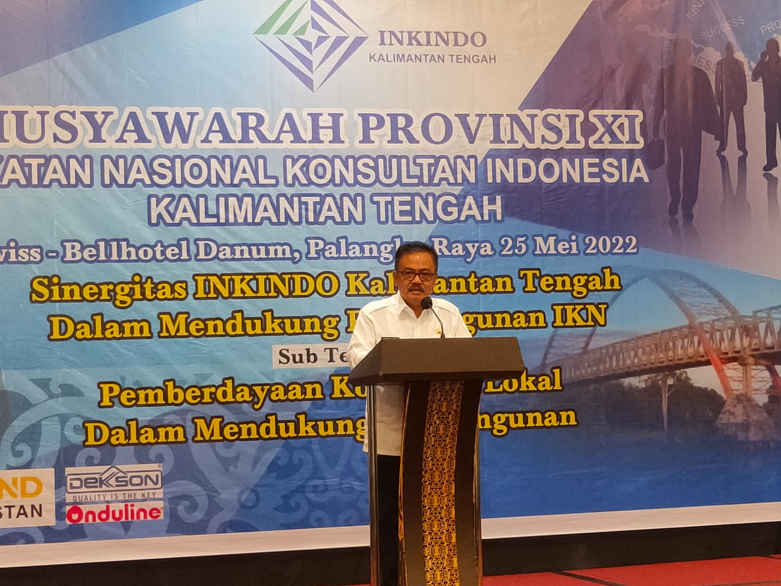 Musprov Ikatan Nasional Konsultan Indonesia Prov. Kalteng Tahun 2022