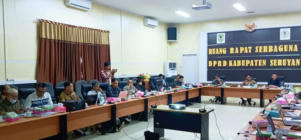 DPRD Seruyan Mulai Bahas Rancangan Awal RPJPD Tahun 2025-2045