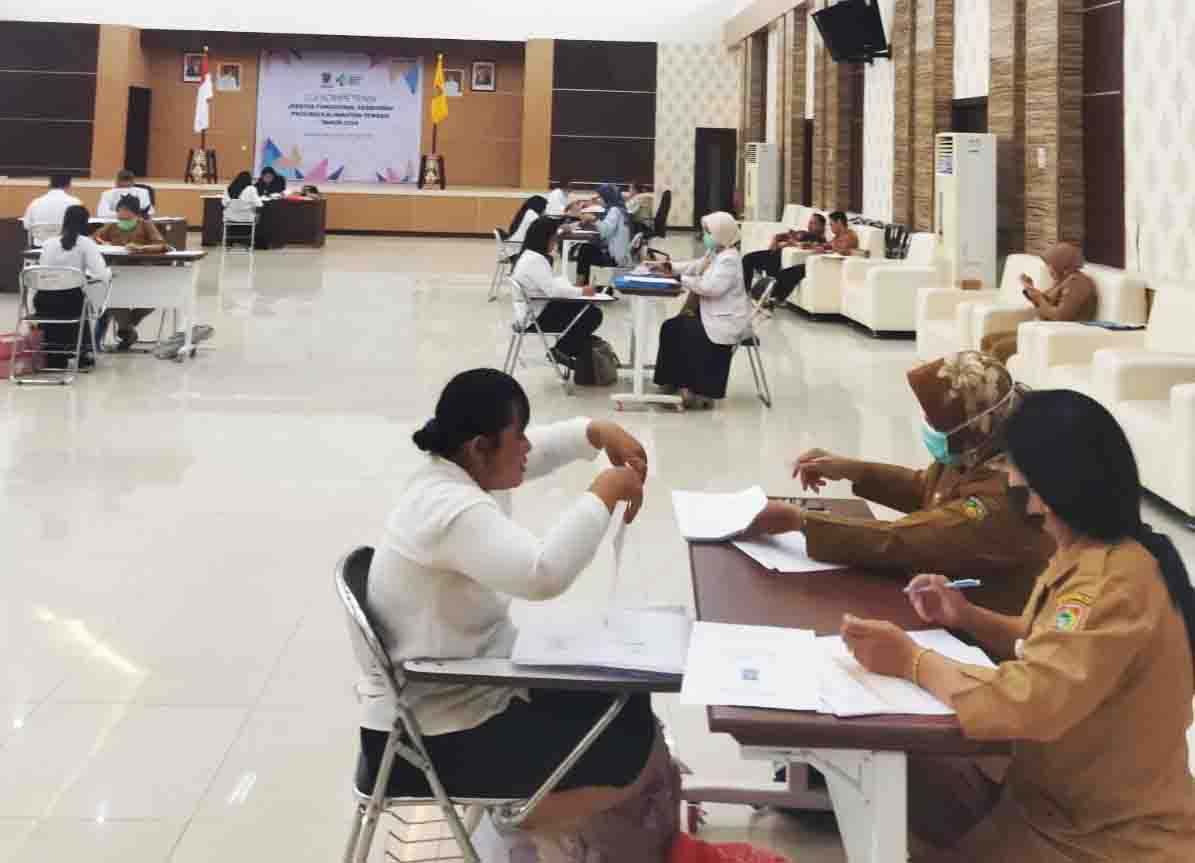 Dinkes Prov. Kalteng Gelar Uji Kompetensi Jabatan Fungsional Bidang Kesehatan Tingkat Prov. Kalteng Tahun 2024