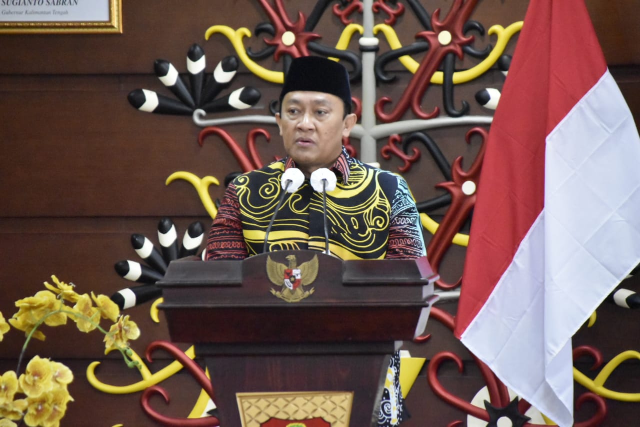 Wagub  Kalteng Lantik Dewan Pertimbangan, Dewan Pengawas, Dewan Hakim dan Panitera MTQH